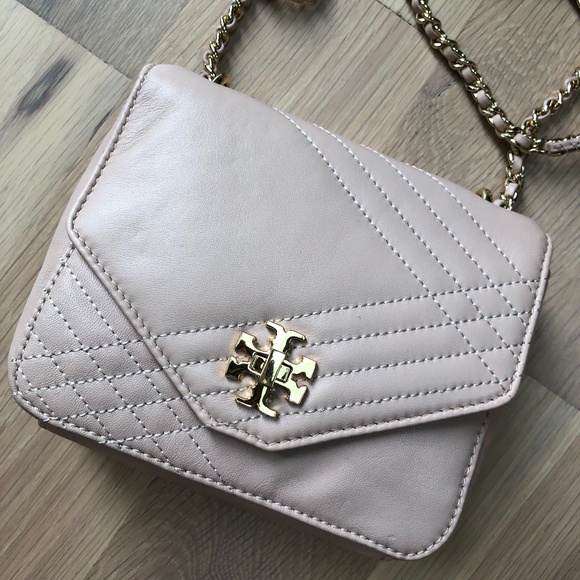 Tory Burch Kira Mini Quilted Leather Crossbody - Picture 1 of 11